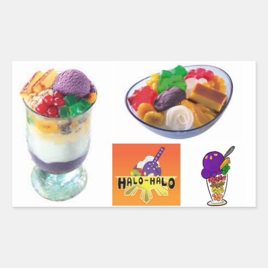 Halo Halo Stickers (Voorkant)