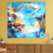 Halo of Tides Canvas Afdruk (Insitu (Woonkamer))