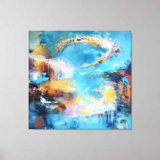 Halo of Tides Canvas Afdruk (Voorkant)