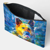 Halo: Portret van een Duitse herder Etui (Open)