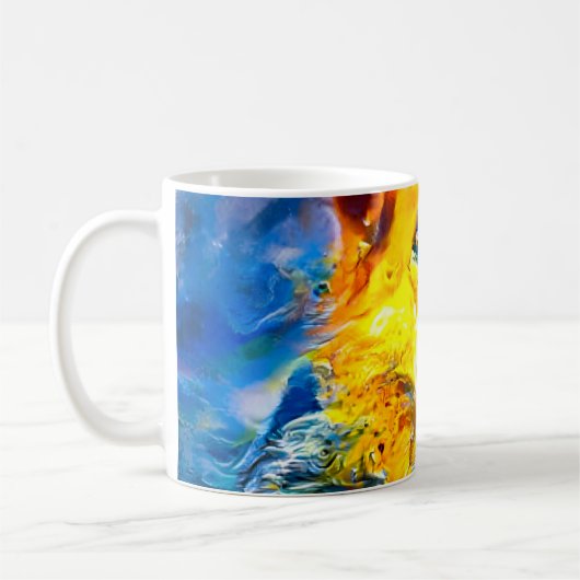 Halo: Portret van een Duitse herder Koffiemok (Links)