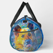 Halo: Portret van een Duitse herder Plunjezak (Rechts)