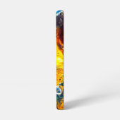 Halo: Portret van een Duitse herder Samsung Galaxy Hoesje (Linkerkant)