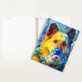 Halo: Portret van een Duitse Herdershond Planner (Display)