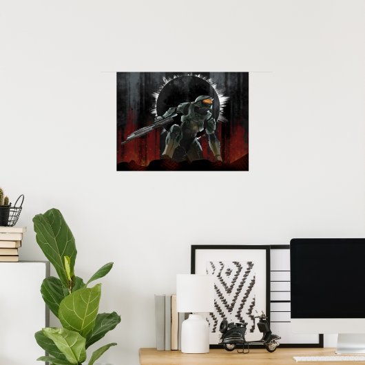 Halo Poster (Thuiskantoor)