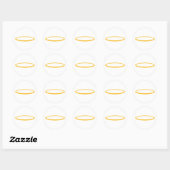 Halo Ronde Sticker (Vel)