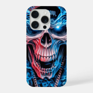 Halo Skull Drip iPhone 15 Pro Case