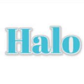 Halo Sticker (Voorkant)