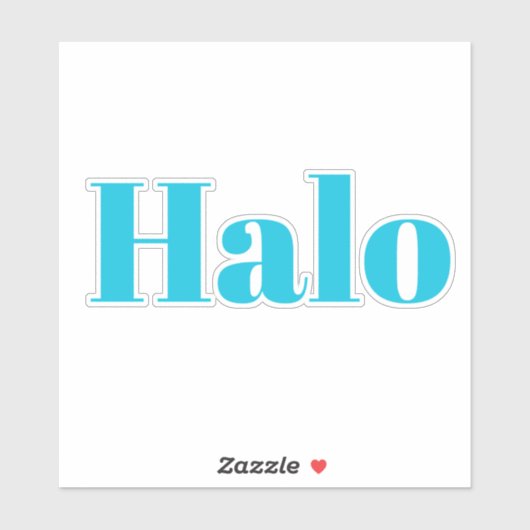 Halo Sticker (Vel)