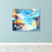 Halo van Getijden Canvas Afdruk (Insitu (Houten vloer))