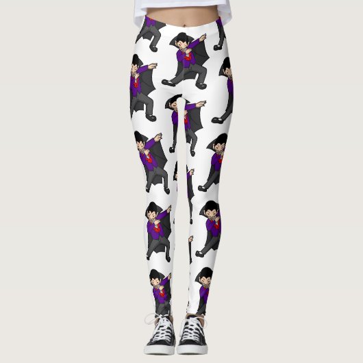 halogeenbuisdracula vampier leggings (Voorkant)