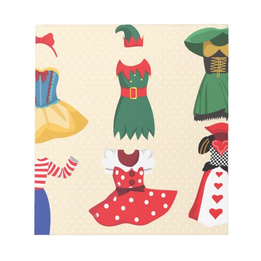 halogeenkostuums notitieblok (Voorkant)