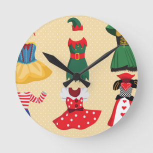 halogeenkostuums ronde klok