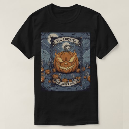 halogeenpompoen t-shirt (Design voorkant)