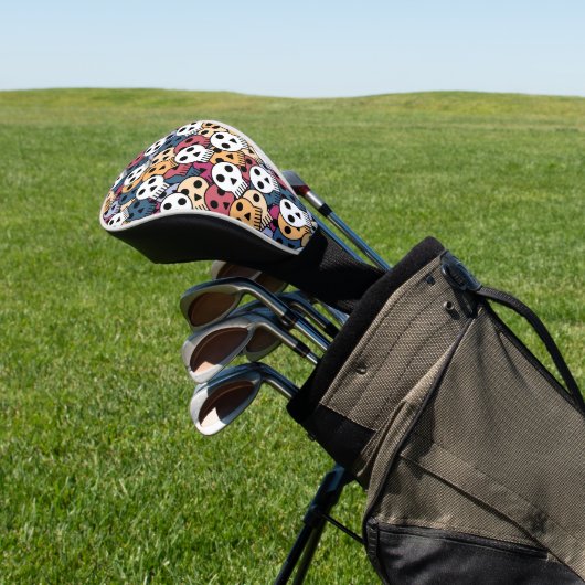 halogeenschedels golfheadcover (Insitu)