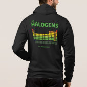 Halogens Zipper Hoodie (met website) (Achterkant)