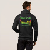 Halogens Zipper Hoodie (met website) (Achterkant volledig)