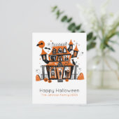 Haloloween Briefkaart (Staand voorkant)