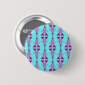 Halona ~ Happy Fortune Ronde Button 5,7 Cm (Voorkant /achterkant)