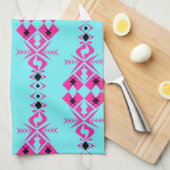 Halona ~ Happy Fortune Theedoek (Quarter Fold)