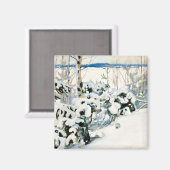 Halonen - Winter bij Kinahmi Magneet (Voorkant / Achterkant)