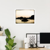 Halong Bay & Golden Sunset, Vietnam Poster (Thuiskantoor)