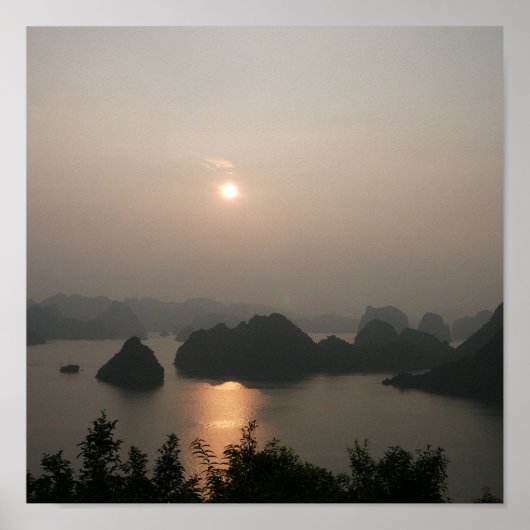 Halong Bay Poster (Voorkant)