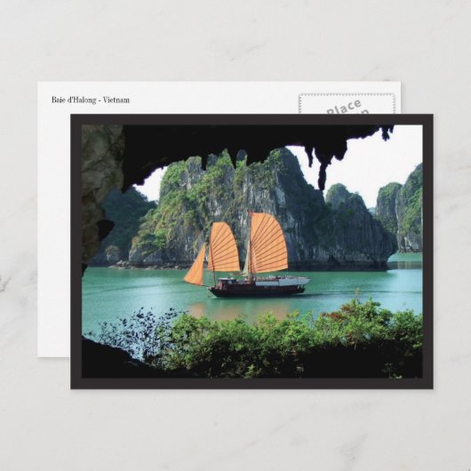 Halong Bay - Postkaart (Voorkant / Achterkant)