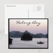 halong bay silhouette briefkaart (Voorkant / Achterkant)