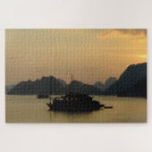 Halong Bay, Sunset & Vietnam /Ladscapes Asia Legpuzzel (Horizontaal)