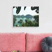 Halong Bay, Vietnam Canvas Afdruk (Insitu (Woonkamer))