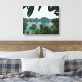 Halong Bay, Vietnam Canvas Afdruk (Insitu (Slaapkamer))
