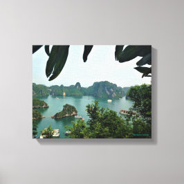 Halong Bay, Vietnam Canvas Afdruk