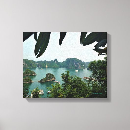 Halong Bay, Vietnam Canvas Afdruk (Voorkant)
