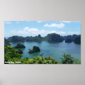 Halong Bay, Vietnam Custom Poster (Voorkant)