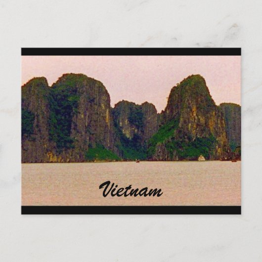 halong briefkaart (Voorkant)