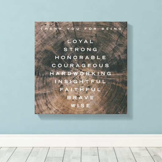 Halo's graan #2 (12x12) canvas afdruk (Insitu (Houten vloer))