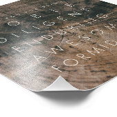 Halo's graan #3 (6x6) foto afdruk (Hoek)