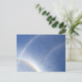 Halos rond de zon briefkaart (Staand voorkant)