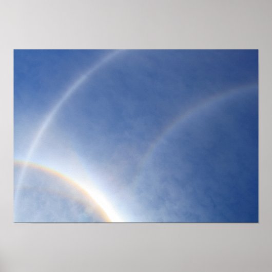 Halo's rond de zon poster (Voorkant)