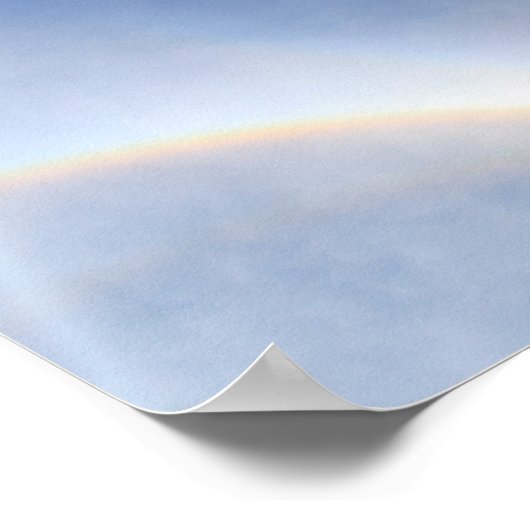 Halos rond de zon poster (Hoek)