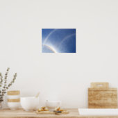 Halo's rond de zon poster (Keuken)