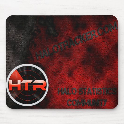 Halotracker Mousepad Muismat (Voorkant)