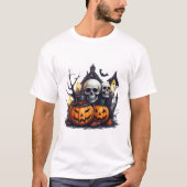 Haloween Basic Mannen T Shirt (Voorkant)