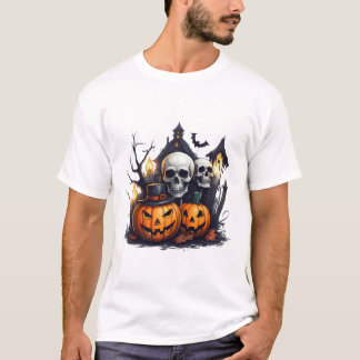 Haloween Basic Mannen T Shirt