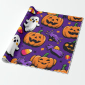 Haloween Cadeaupapier (Uitgerold)