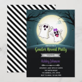 Haloween geest openbaring kaart (Voorkant / Achterkant)