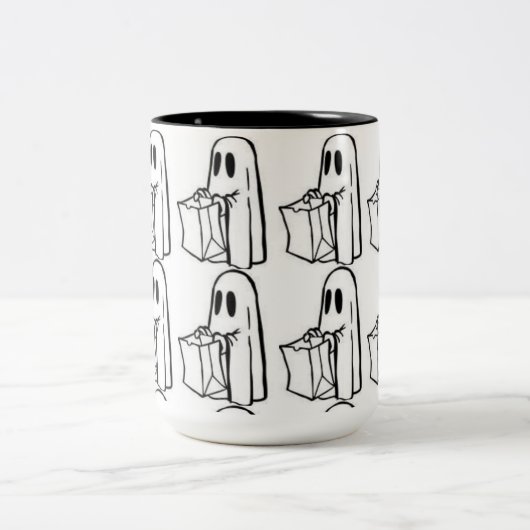 HALOWEEN GHOST SCARY MOK (Center)