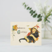 Halowe'en Greeting Briefkaart (Staand voorkant)