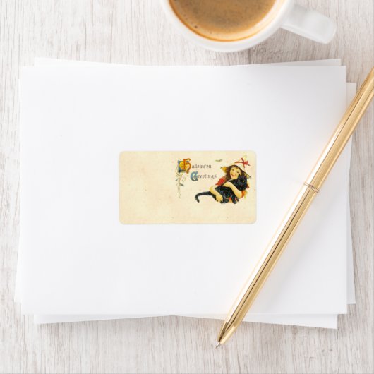 Halowe'en Greeting Etiket (Insitu)